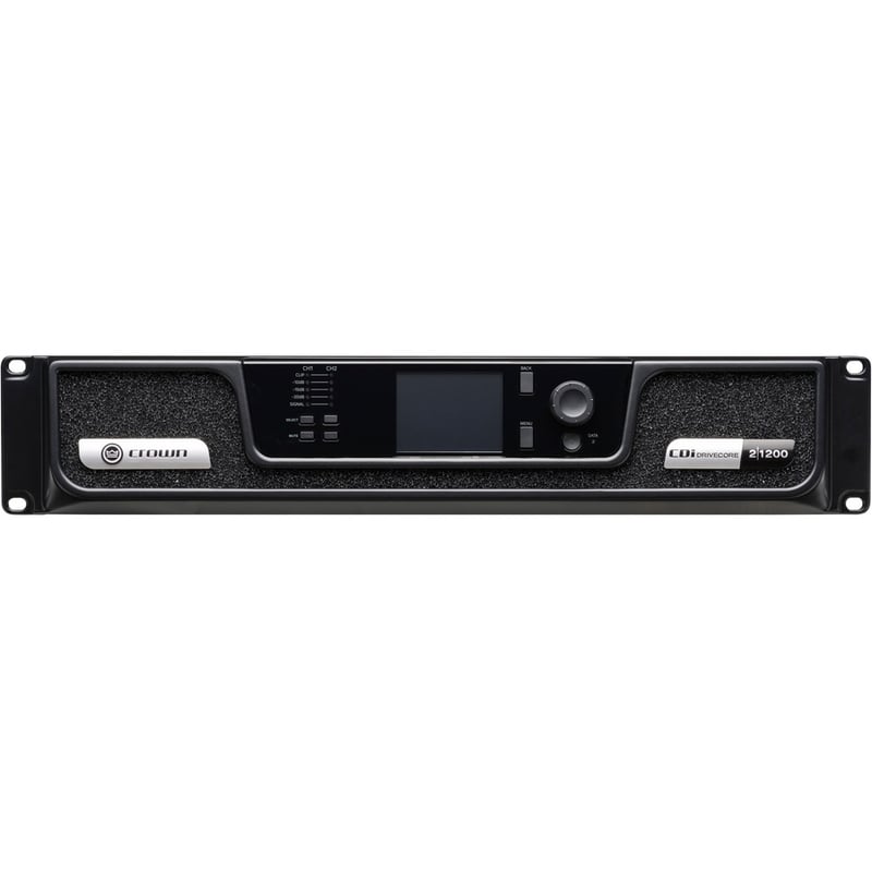 Crown CDi DriveCore 2|1200 Amplifier - 2400 W RMS - 2 Channel - Silver - Thumbnail 5
