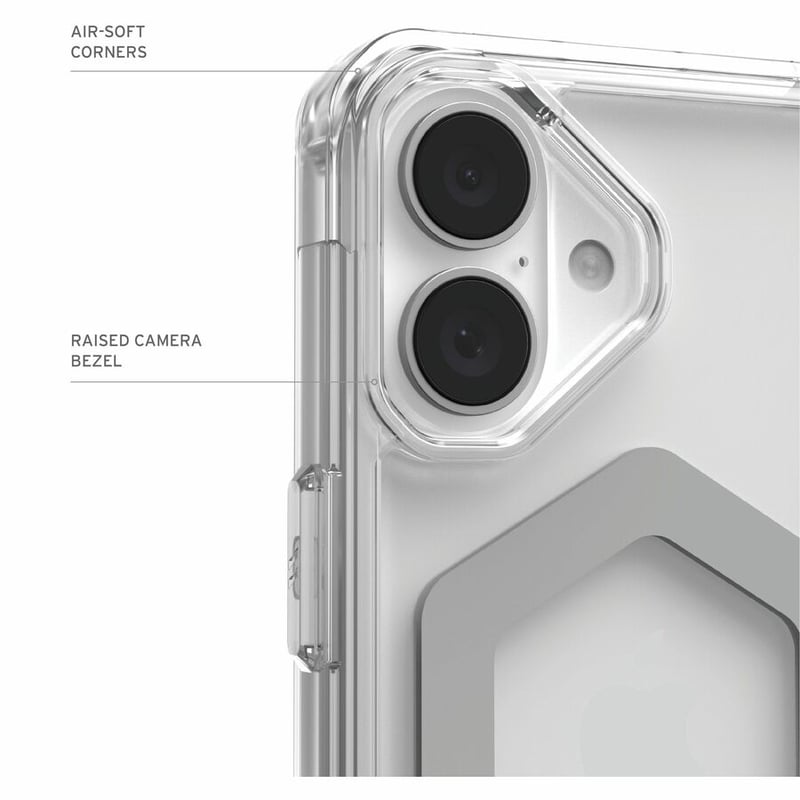 UAG CASE IPH16 PLYO MGSF-ICE/SILVER - Thumbnail 5