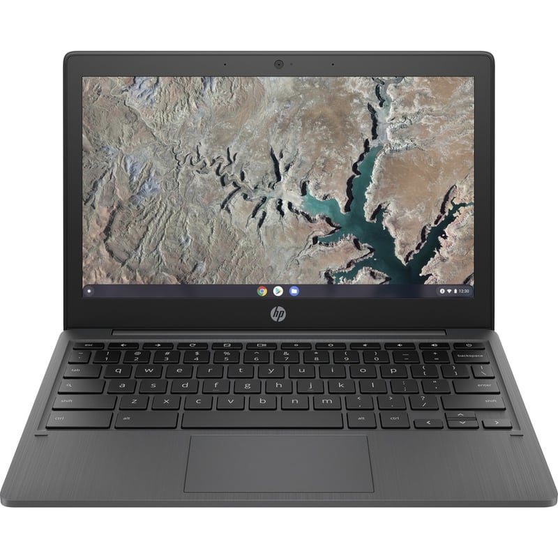 HP 11.6" Chromebook - ARM Cortex A73 + Cortex A53 - 4 GB - 32 GB SSD - Gray - Thumbnail 3
