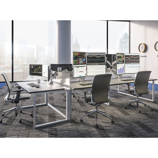 Chief Kontour K1C420W Mounting Arm for Monitor, TV, All-in-One Computer - White - TAA Compliant - Thumbnail 4