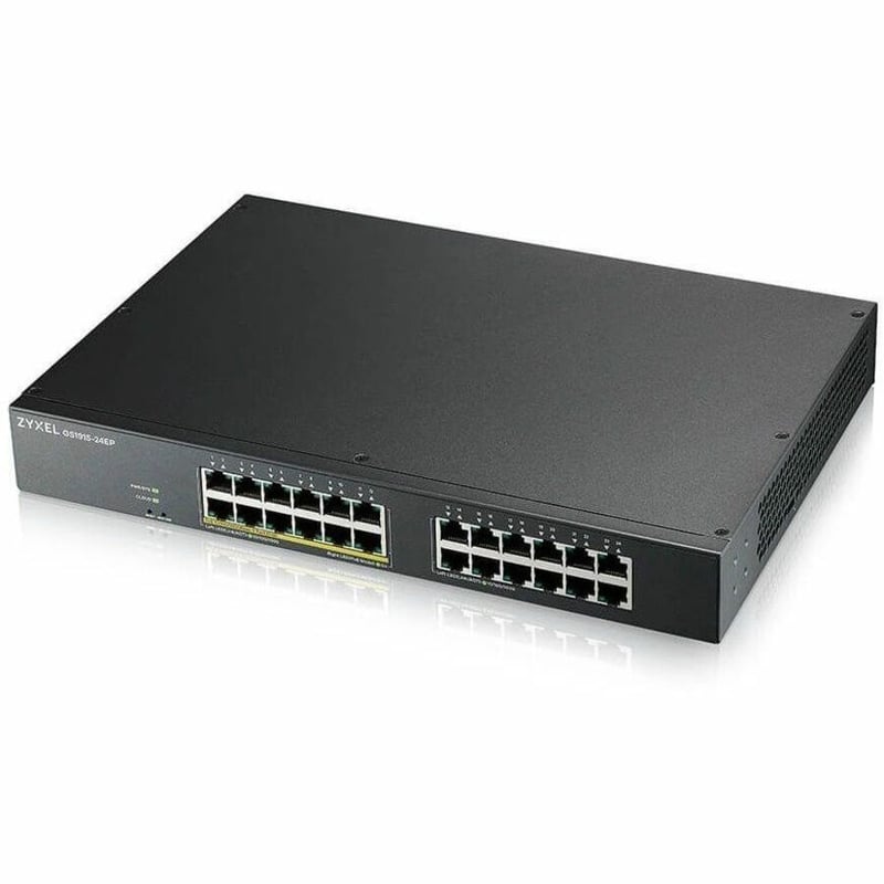 ZYXEL 24-port GbE Smart Managed PoE Switch - Thumbnail 2