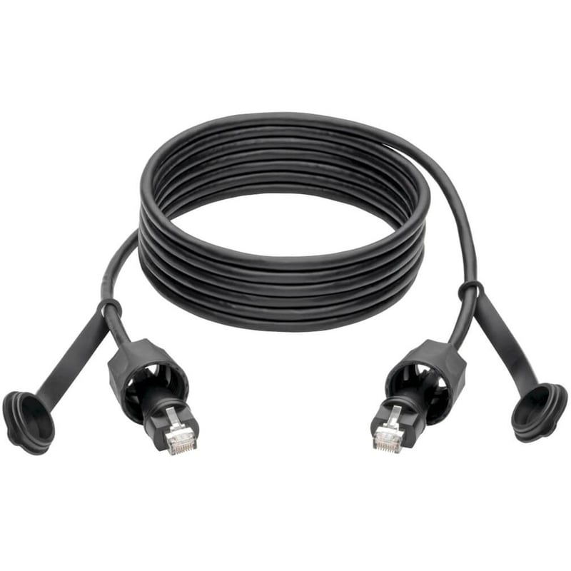 Eaton Tripp Lite Series Industrial Cat5e/Cat6 STP Ethernet Cable - RJ45 M/M, CMX Outdoor, IP68, 26 AWG, TAA, 10 ft. (3.05 m) - Thumbnail 3