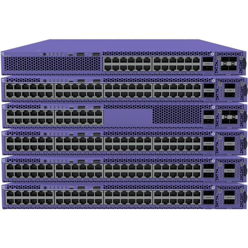 EXTREMESWITCHING X465 WITH 48 10/100/1000MB FDX/HDX MACSEC CAPABLE PORTS INCLUDE