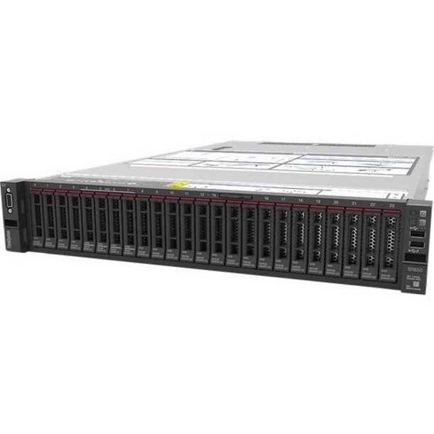 Lenovo ThinkSystem SR650 7X06A0N7NA 2U Rack Server - 1 Xeon Gold 5215 2.50 GHz - 256 GB RAM - 480 GB SSD - (2 x 240GB) SSD Configuration - Serial ATA/600 Controller - Thumbnail 3