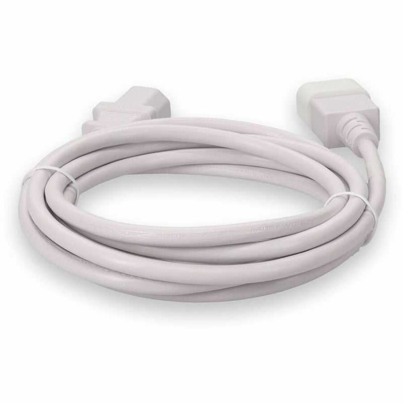 5FT C13/C14 PWR CBL 100-250V 10A WHITE - Thumbnail 4