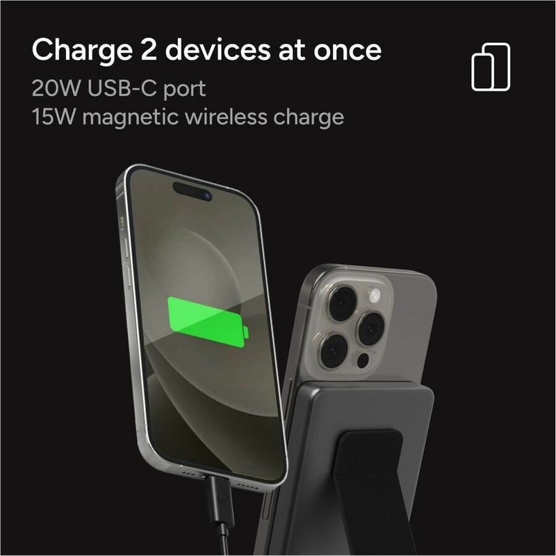 MOPHIE QI2 POWERSTATION STAND-5 PORTABLE POWER BANK - Thumbnail 4