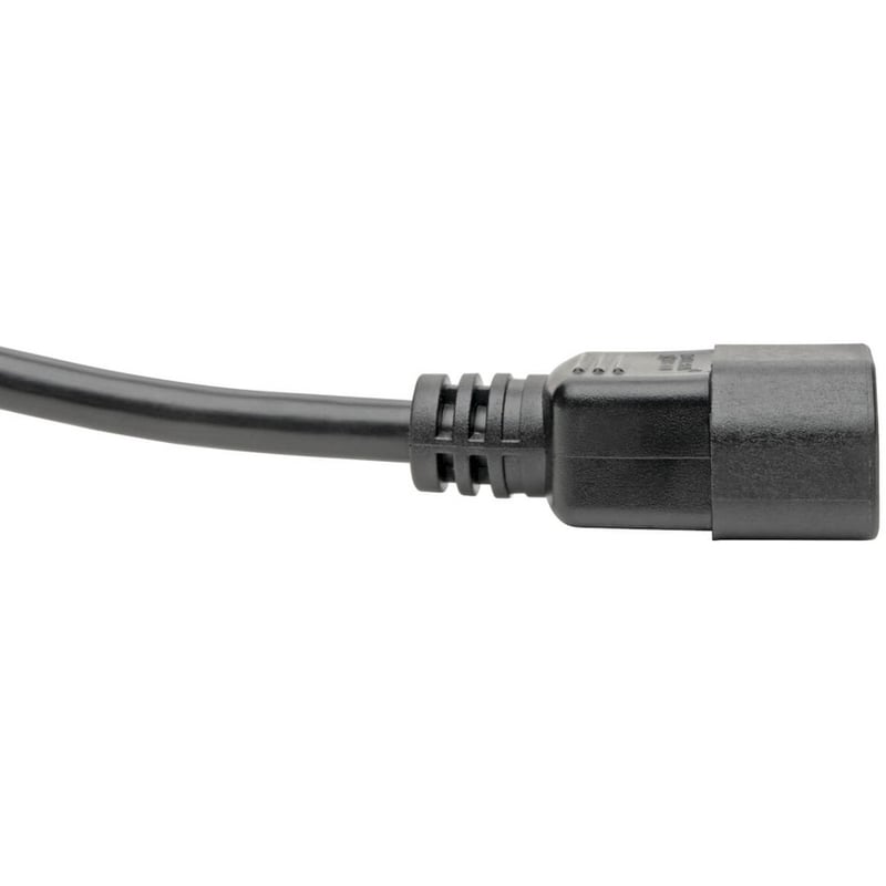 Eaton Tripp Lite Series Power Extension Cord, Locking C13 to C14 PDU Style - 10A, 250V, 18 AWG, 1 ft. (0.31 m) - Thumbnail 2
