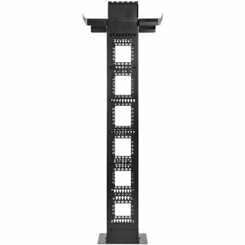 Tripp Lite by Eaton SmartRack 45U Heavy-Duty 2-Post Open Frame Rack, 12-Inch Deep - Thumbnail 2