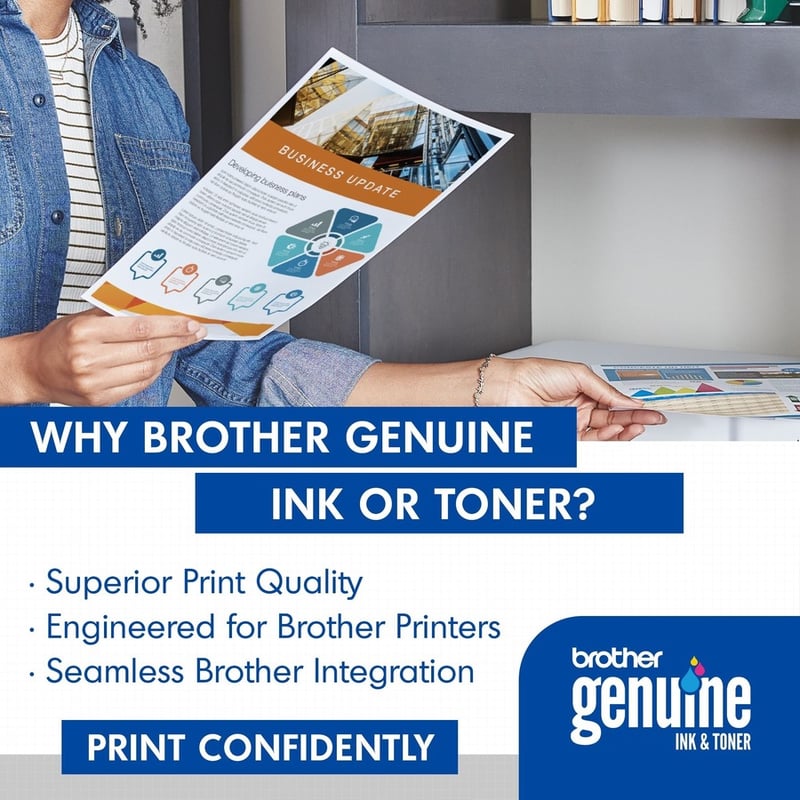 Brother Genuine TN-227M High Yield Magenta Toner Cartridge - Thumbnail 2