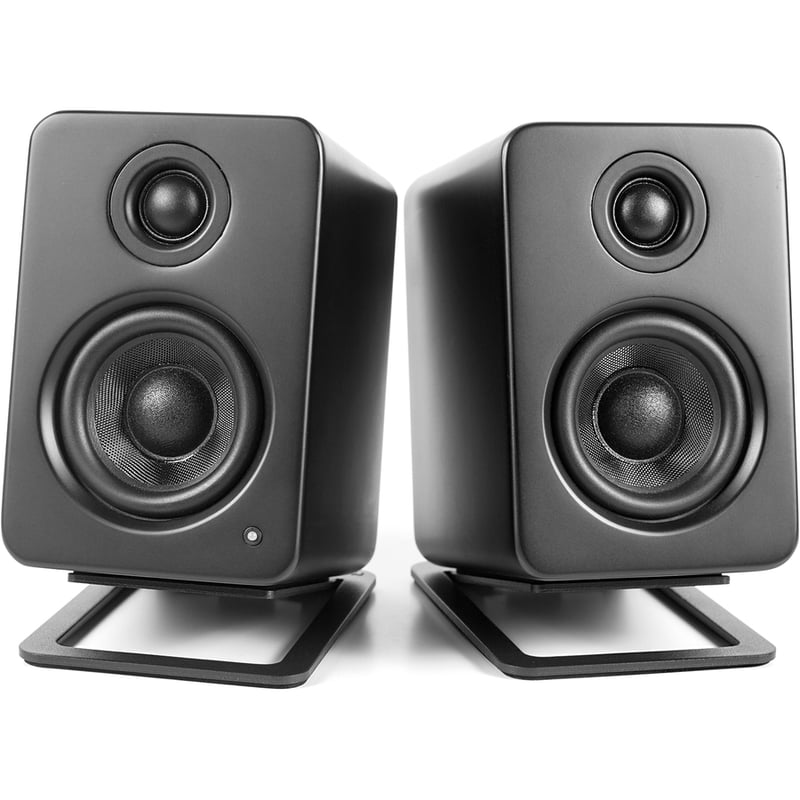 Kanto S2 Desktop Speaker Stands for Small Speakers, Black - Thumbnail 4