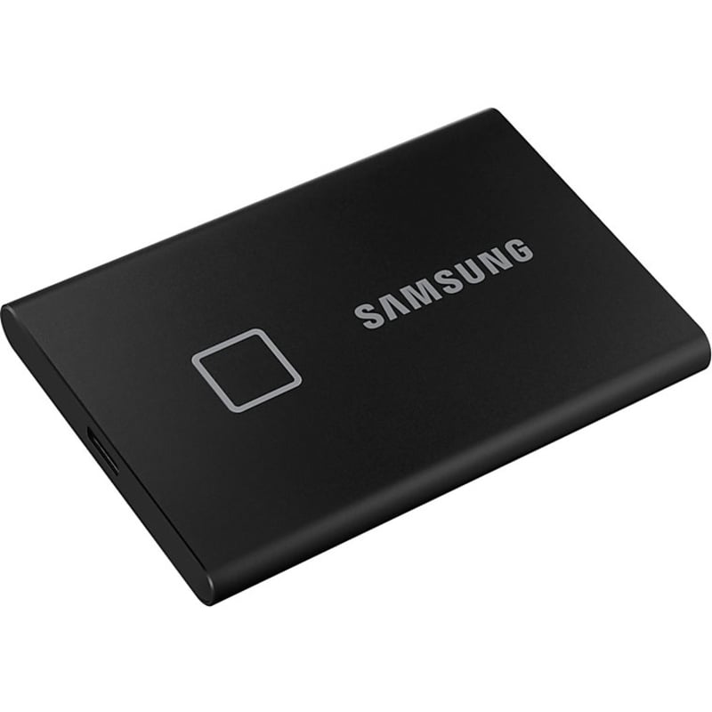 Samsung T7 MU-PC1T0K/WW 1 TB Portable Solid State Drive - External - PCI Express NVMe - Black - Thumbnail 5