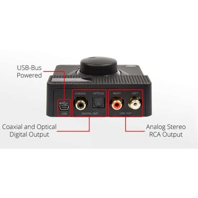 SYBA Multimedia USB 2.0 DAC 24bit 96KHz plus Stereo Headphone Amplifier - Thumbnail 2
