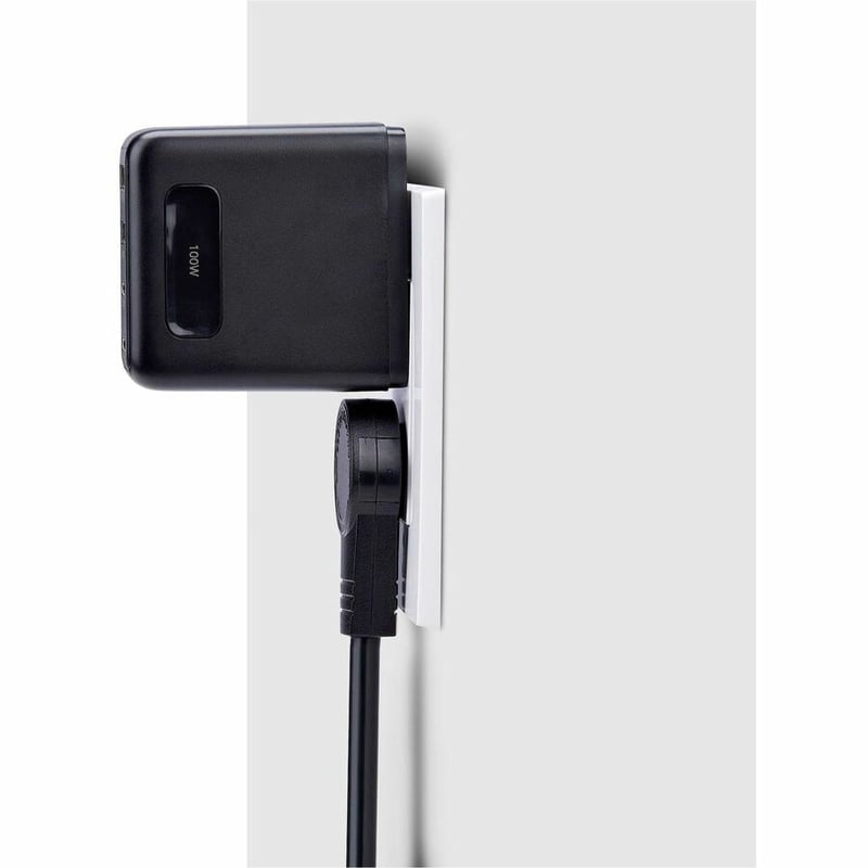 100W USB-C WALL CHARGER GAN POWER ADAPTER 2X USB-C/2X USB-A