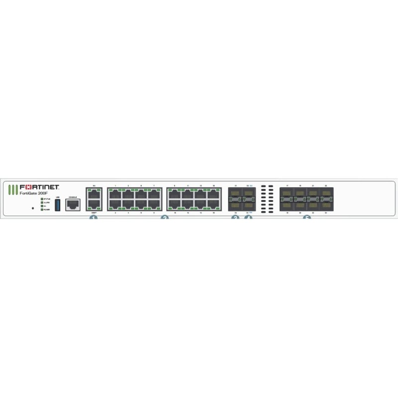 Fortinet FortiGate FG-201F Network Security/Firewall Appliance - Thumbnail 2