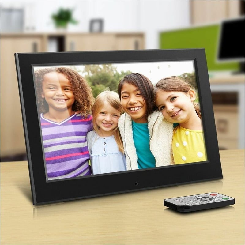 Aluratek 10" Slim Digital Photo Frame with Automatic Slideshow - Thumbnail 2