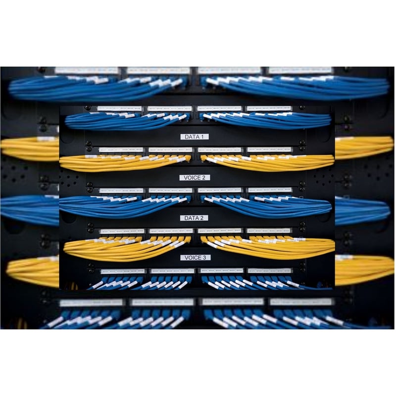RHINO 3/4IN X 11.5FT, YELLOW FLEXIBLE NYLON LABELS - Thumbnail 5