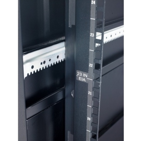 APC Vertical Mounting Rail with Square Holes - Thumbnail 5