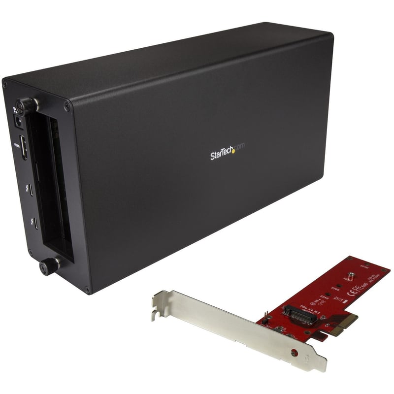 StarTech.com Thunderbolt 3 to M.2 adapter - External PCI Express Enclosure - Chassis plus card - Thumbnail 1