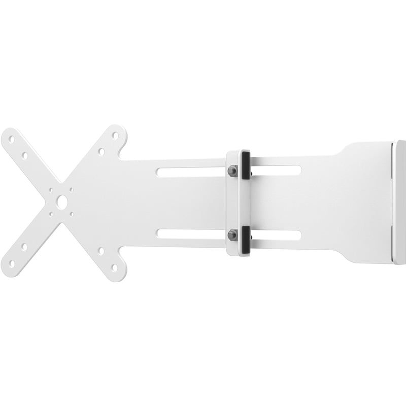 CTA Digital Adjustable Card Reader Holder with VESA Plate (White) - Thumbnail 1