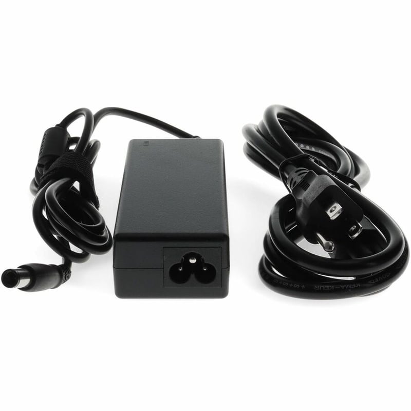 Dell 6TFFF Compatible 65W 19.5V at 3.34A Black 7.4 mm x 5.0 mm Laptop Power Adapter and Cable