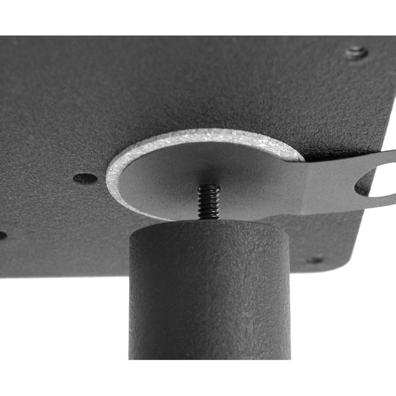 Sanus Steel Series Center Channel Speaker Stand - 22in Height - Steel - Black - Thumbnail 3