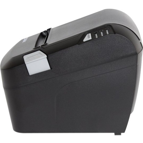 POS-X EVO Green 911LB480200J33 Thermal Transfer Printer - Monochrome - Wall Mount - Receipt Print - Ethernet - USB - Serial - With Cutter - Black - Thumbnail 3