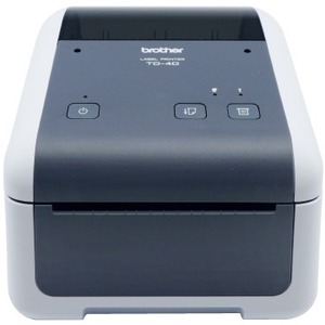 Brother TD4520DN Desktop Direct Thermal Printer - Monochrome - Label Print - Fast Ethernet - USB - Serial - Thumbnail 1