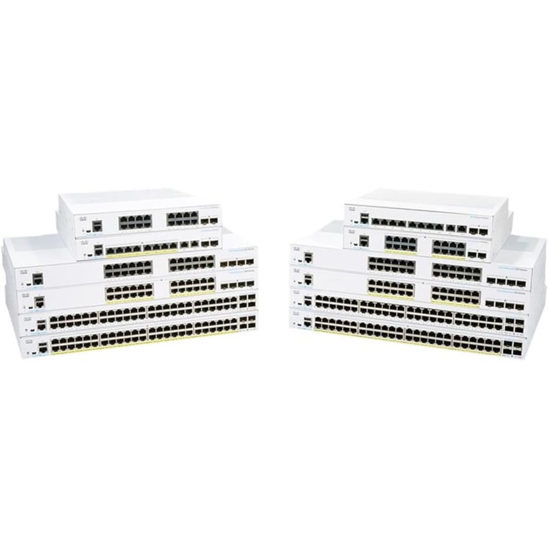 Cisco Business CBS250-24P-4X Ethernet Switch - Thumbnail 2