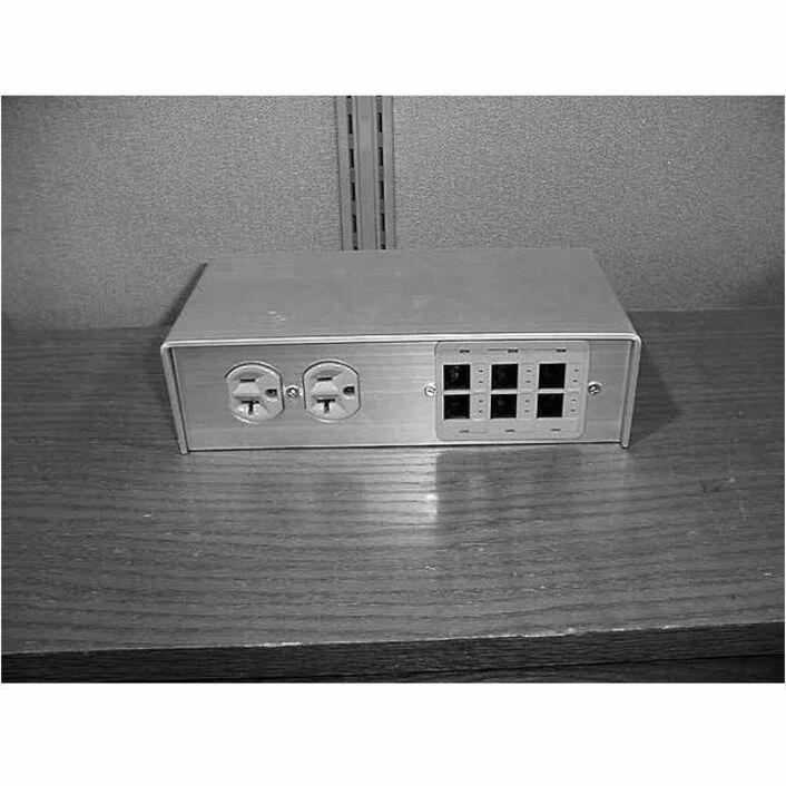 Wiremold AL241S-HB Lab Bench Work Surface Portal - Thumbnail 2