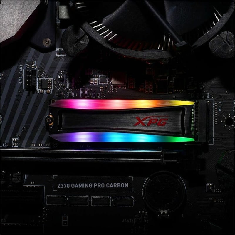 XPG SPECTRIX S40G AS40G-256GT-C 256 GB Solid State Drive - M.2 2280 Internal - PCI Express NVMe (PCI Express NVMe 3.0 x4)