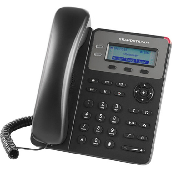 Grandstream GXP-1615 IP Phone - Corded - Wall Mountable - Black - Thumbnail 3