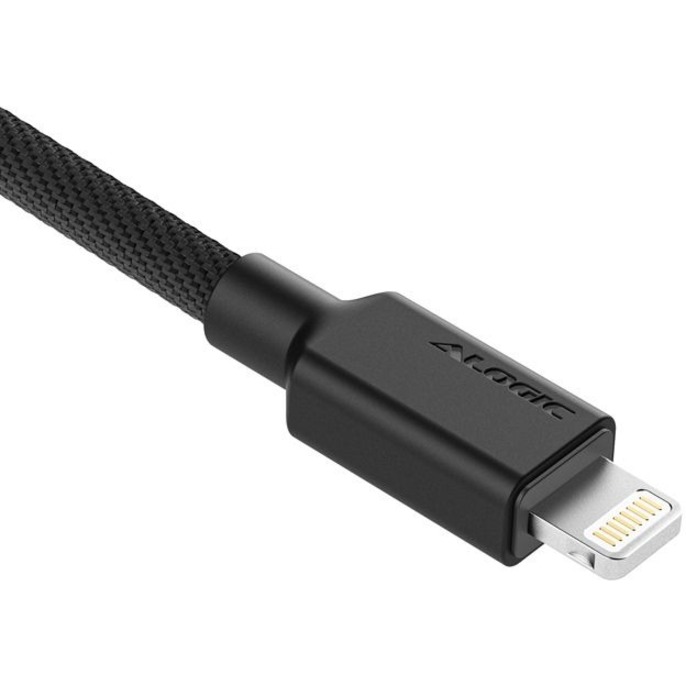 ALOGIC Elements PRO USB-A to Lightning 1m Cable - Black - Thumbnail 4