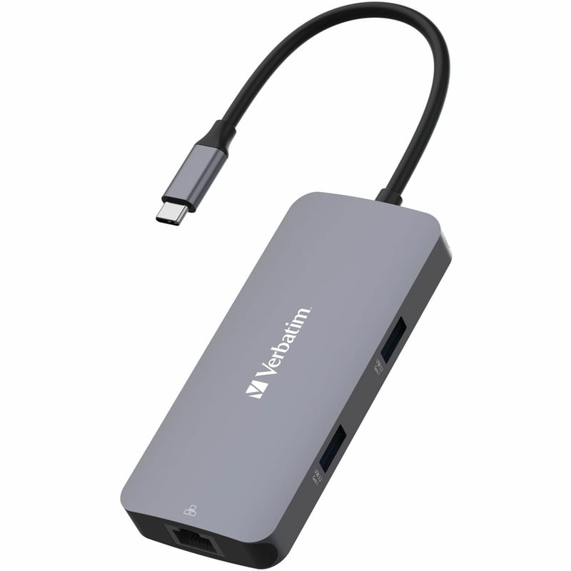 Verbatim USB-C Pro Multiport Hub CMH 05 - 5 Ports - Thumbnail 1