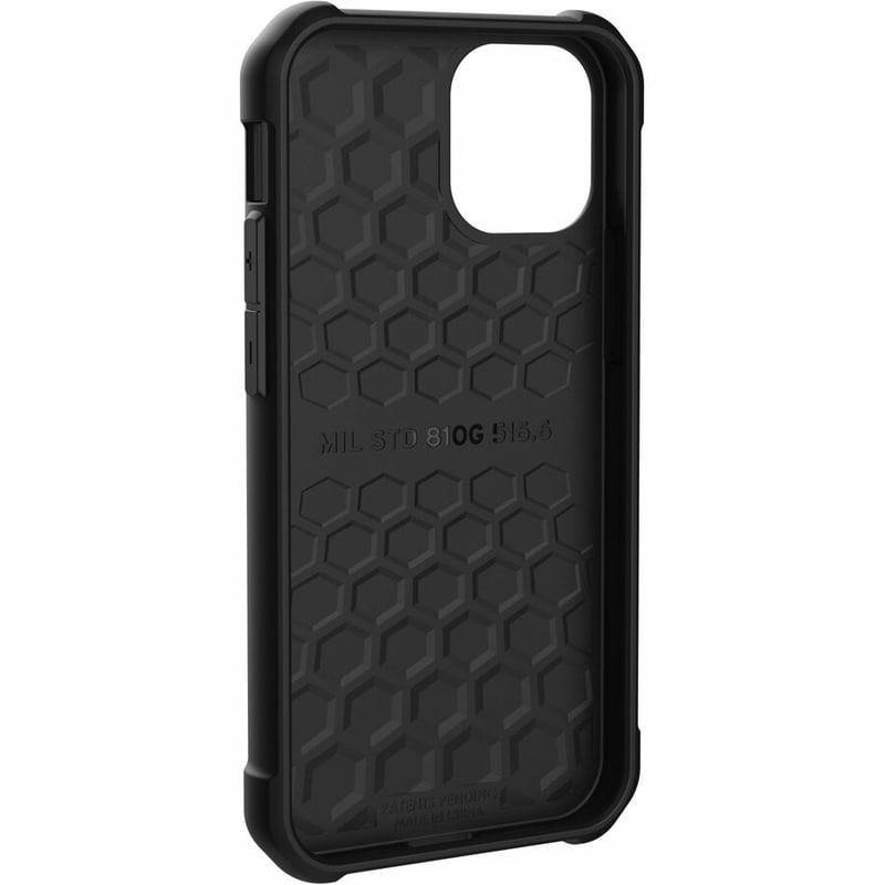 Urban Armor Gear Metropolis LT Series iPhone 12 Mini 5G Case - SATN ARMR Black - Thumbnail 5
