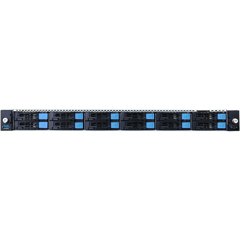 Mitac Transport CX GC79A-B8252 Barebone System - 1U Rack-mountable - Socket SP3 - 2 x Processor Support - Thumbnail 2