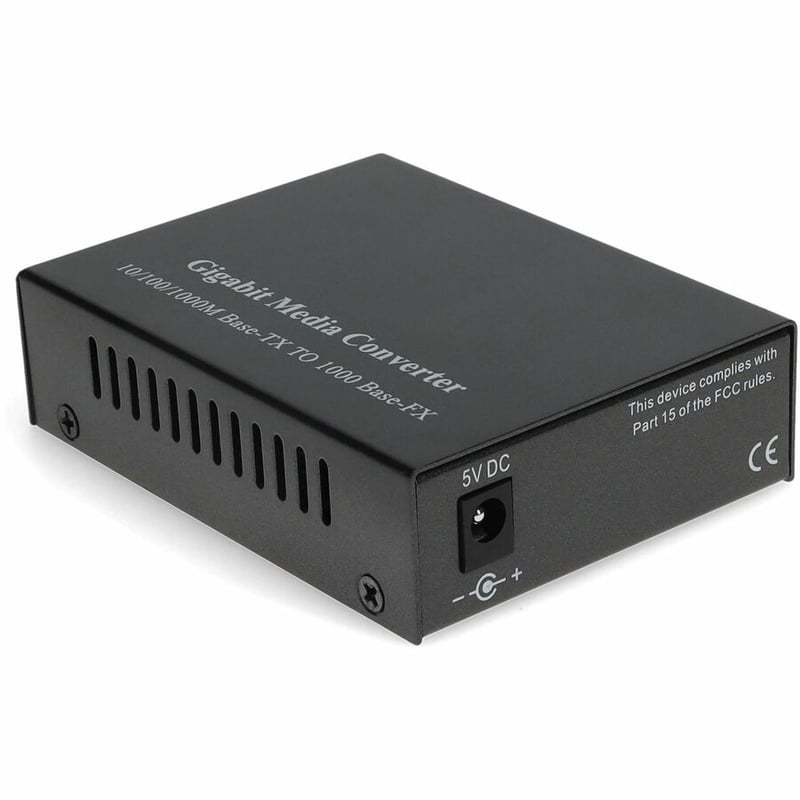 AddOn 10/100/10/100/1000Base-TX(RJ-45) to 1000Base-BXD(ST) BiDi SMF 1550nmTX/1490nmRX 60km Media Converter - Thumbnail 3