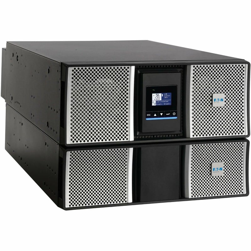 Eaton 9PX G2 8000VA 8000W 208/120V Online Double-Conversion UPS - Hardwired Input, 18x 5-20R and 3x L6-30R Outlets, Cybersecure Network Card, Maintenance Bypass, Extended Run, 7U Rack/Tower - Thumbnail 1