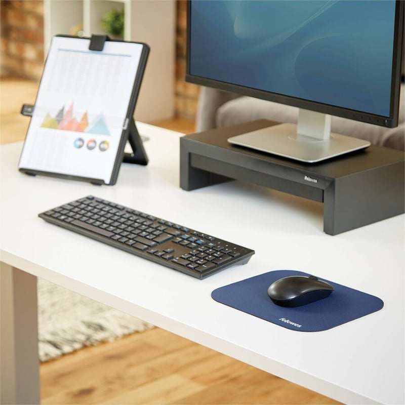 Fellowes Mouse Pad - Blue - Thumbnail 3