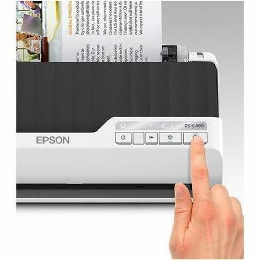Epson DS-C490 Sheetfed Scanner - 600 dpi Optical - Thumbnail 5
