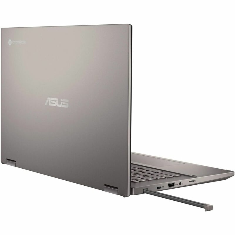 Asus Chromebook Vibe CX34 Flip CX3401 CX3401FBA-YZ388T-S 14" Touchscreen Convertible 2 in 1 Chromebook - WUXGA - 144 Hz - Intel Core i3 12th Gen i3-1215U - 8 GB - 128 GB SSD - Zinc - Thumbnail 4