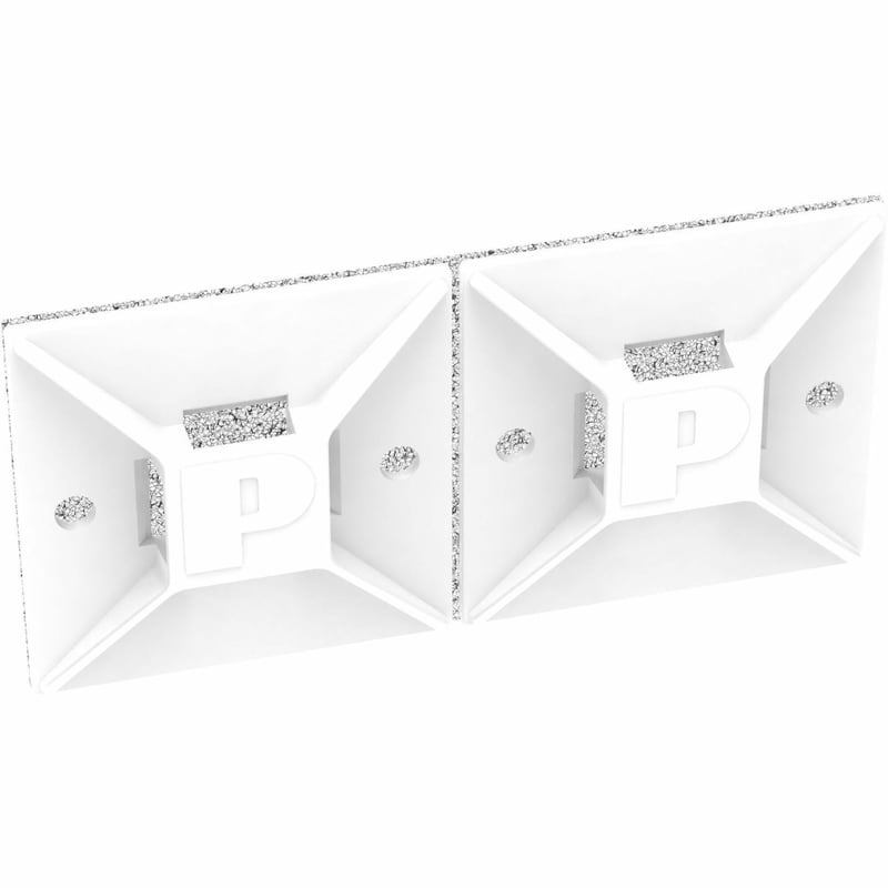 Panduit 4-Way Adhesive Backed Cable Tie Mount - Thumbnail 1