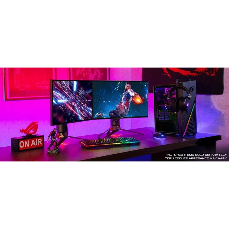 Asus ROG Strix GT15 G15CF-XB764 Gaming Desktop Computer - Intel Core i7 12th Gen i7-12700F Dodeca-core (12 Core) 2.10 GHz - 16 GB RAM DDR4 SDRAM - 512 GB PCI Express 4.0 SSD - Tower - Star Black - Thumbnail 4