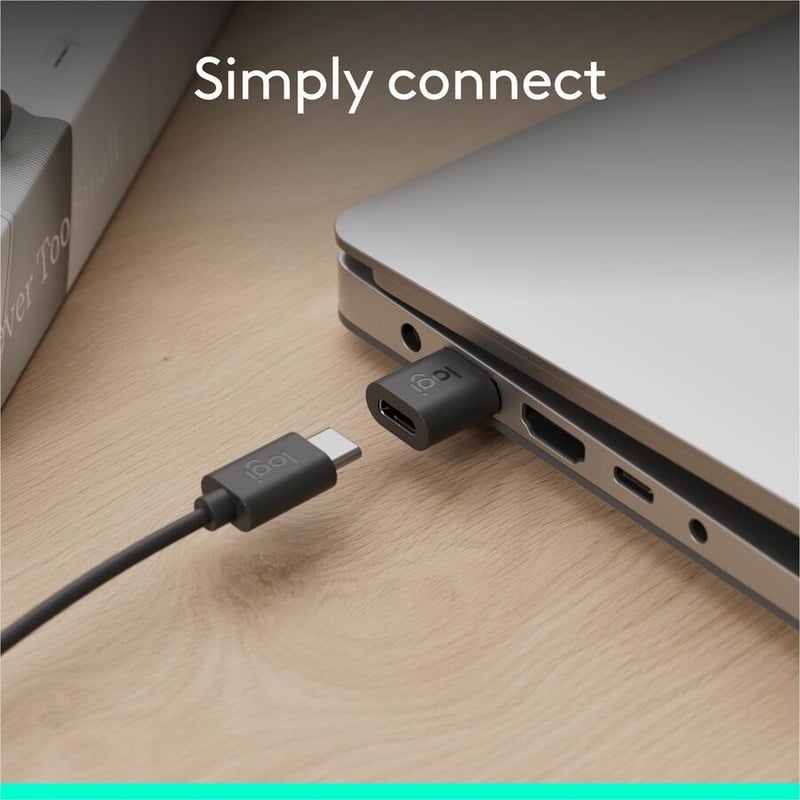 LOGI ADAPTOR USB-A TO C GRAPHITE - BROWN BOX - Thumbnail 2