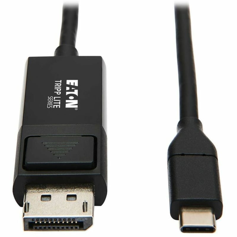 Tripp Lite by Eaton USB-C to DisplayPort Adapter Cable (M/M) 4K 60 Hz HDR Locking DP Connector 3 ft. (0.9 m) - Thumbnail 1