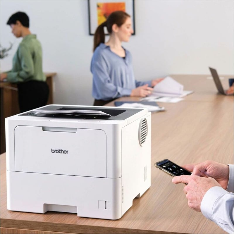 Brother HL-L6210DW Business Monochrome Laser Printer with Large Paper Capacity, Wireless Networking, and Duplex Printing - Thumbnail 5