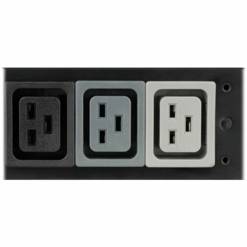 Tripp Lite by Eaton PDU 8.6kW 208/120V Three-Phase Basic PDU - 48 Outlets (36 C13 6 C19 6 5-15/20R) L21-30P Input 6 ft. Cord 70 in. 0U Rack - Thumbnail 4