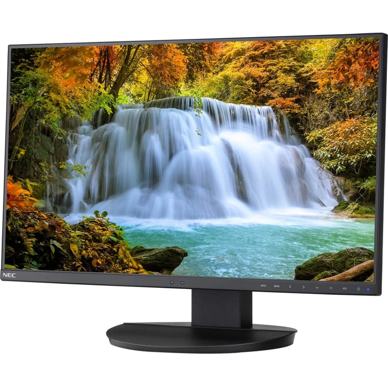 NEC Display MultiSync EA242F-BK 24" Class Full HD LCD Monitor - 16:9 - Black - Thumbnail 1