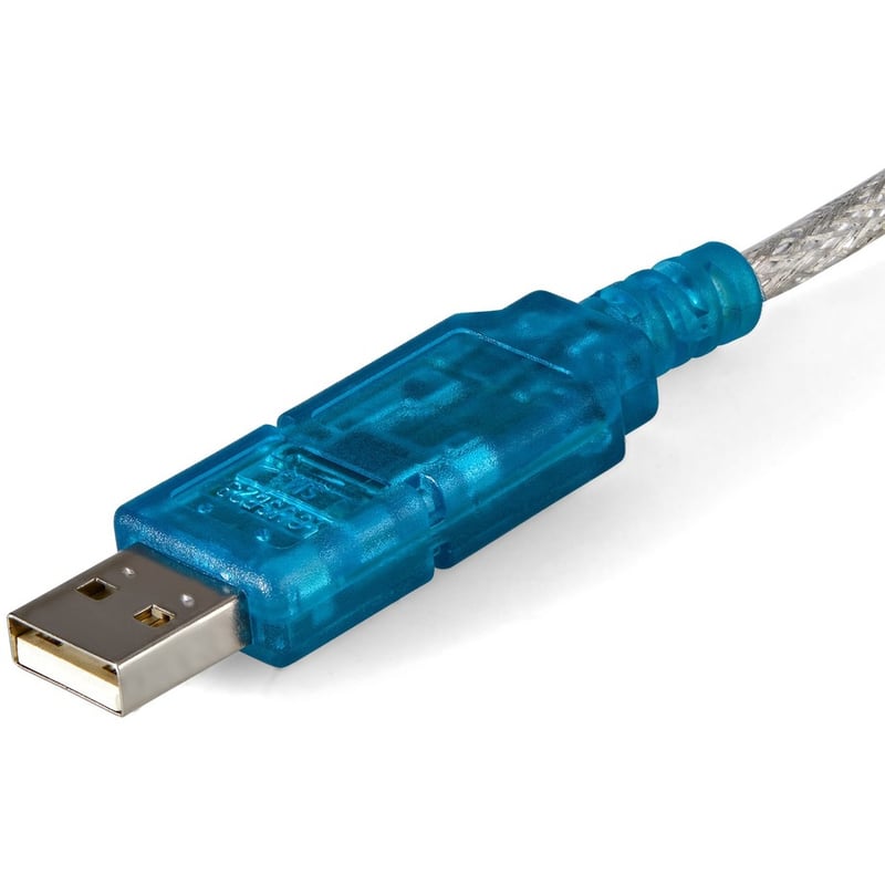 StarTech.com USB to Serial Adapter - Prolific PL-2303 - 3 ft / 1m - DB9 (9-pin) - USB to RS232 Adapter Cable - USB Serial - Thumbnail 2