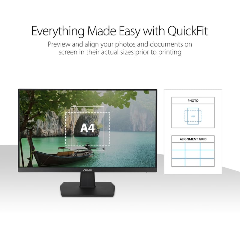 Asus VA27EHE 27" Class Full HD Gaming LCD Monitor - 16:9 - Black - Thumbnail 5