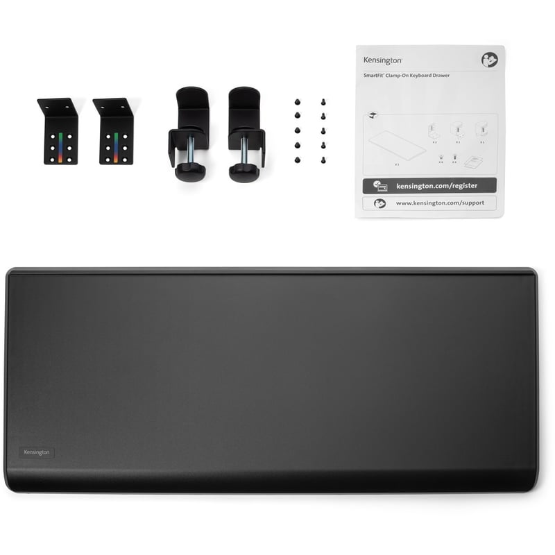 Kensington SmartFit Clamp-On Keyboard Drawer - Thumbnail 3